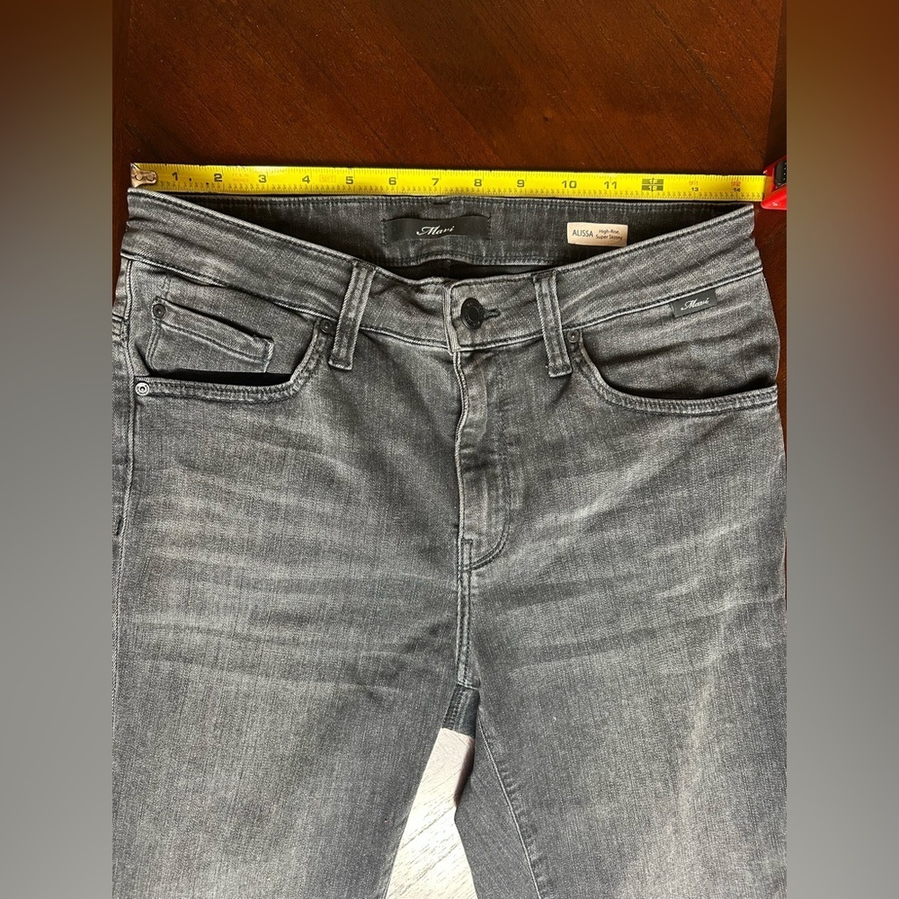 NAVI Stylish Gray Denim Jeans size 29/28 - Picture 7 of 11
